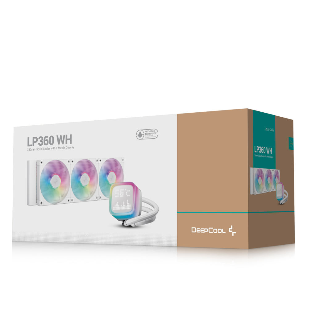 Система рідинного охолодження Deepcool LP360 ARGB White (R-LP360-WHMSMC-G-1) - зображення 7