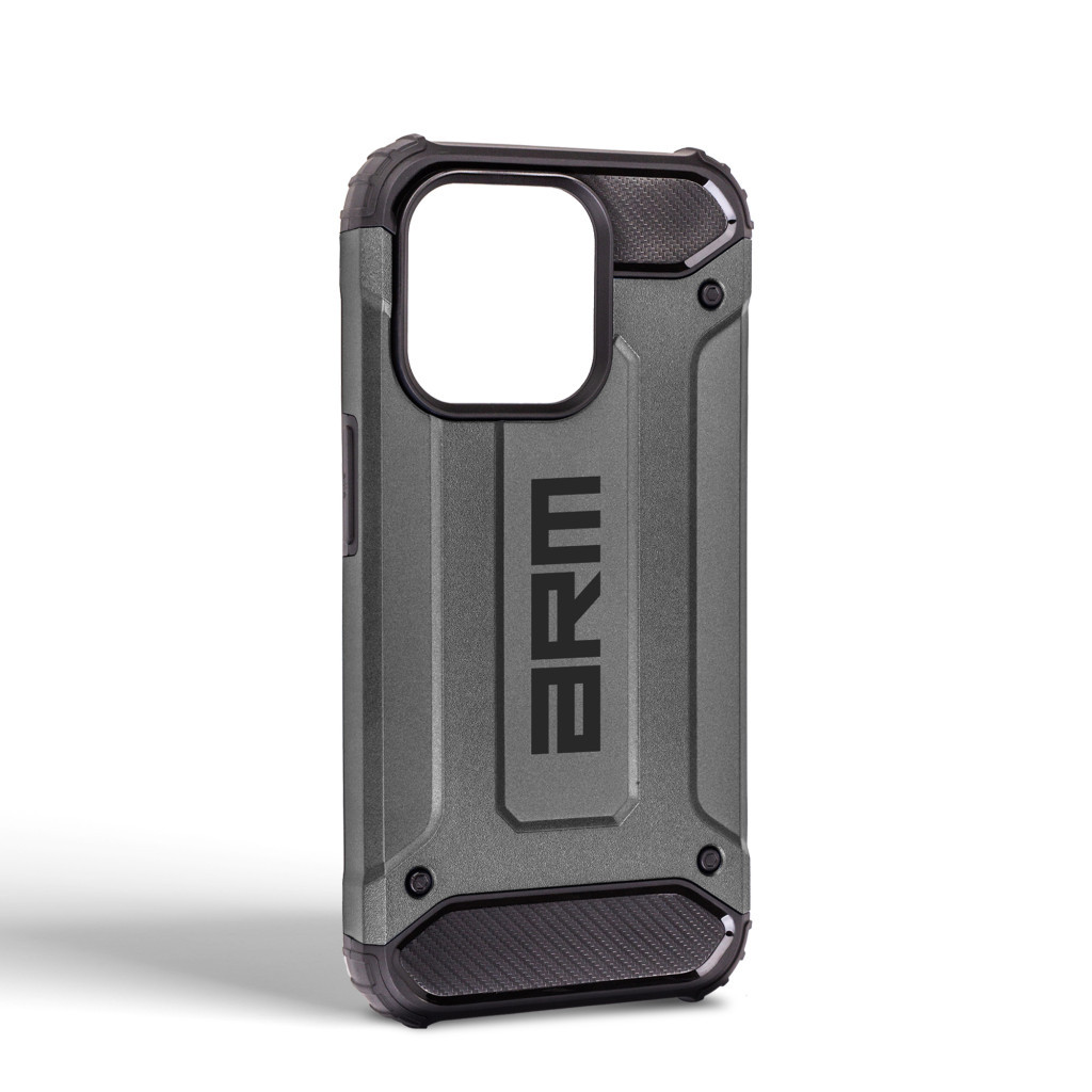 Чохол до мобільного телефона Armorstandart Panzer Apple iPhone 15 Pro Grey (ARM75645) - зображення 2