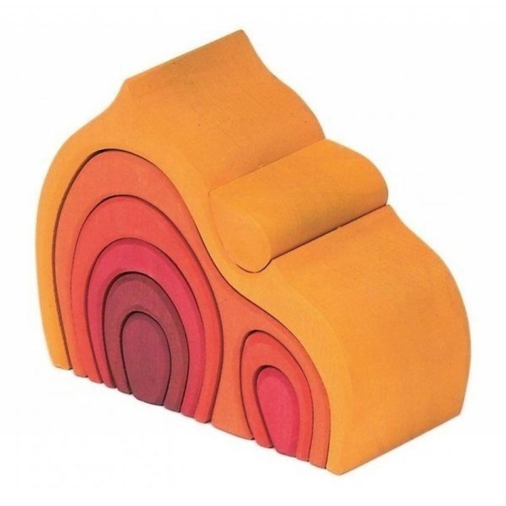 Конструктор Nic Будинок Габлі великий жовтий (NIC523032) - зображення 1