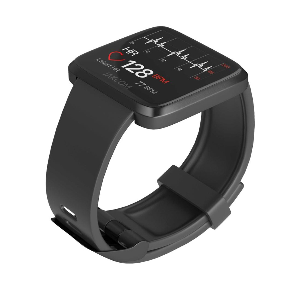 Смарт-годинник Jakcom H1 Smart Health Watch GPS black з пульсометром і моніторінгом (swpadjh1b) - зображення 4