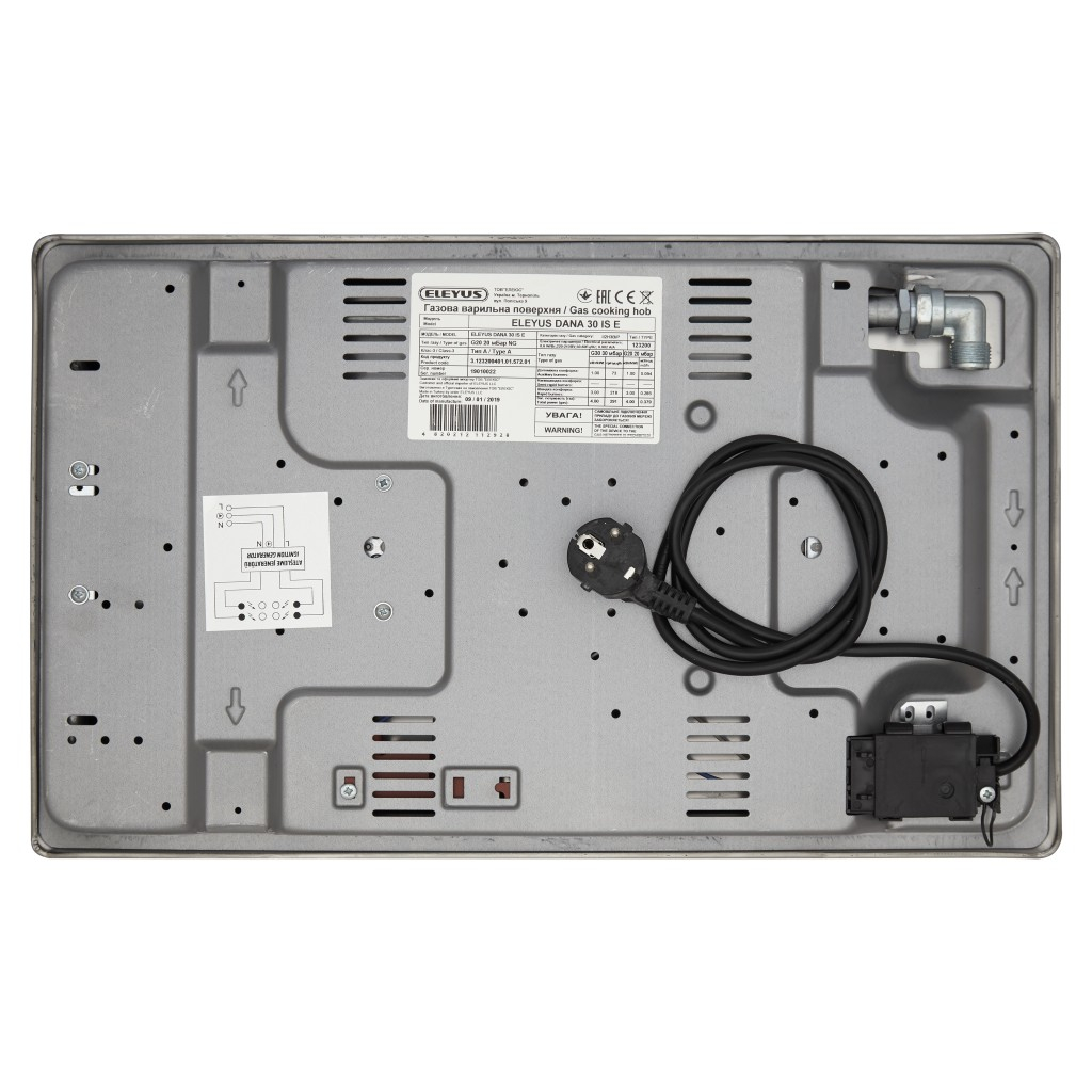 Варочна поверхня Eleyus DANA 30 IS CF - зображення 9