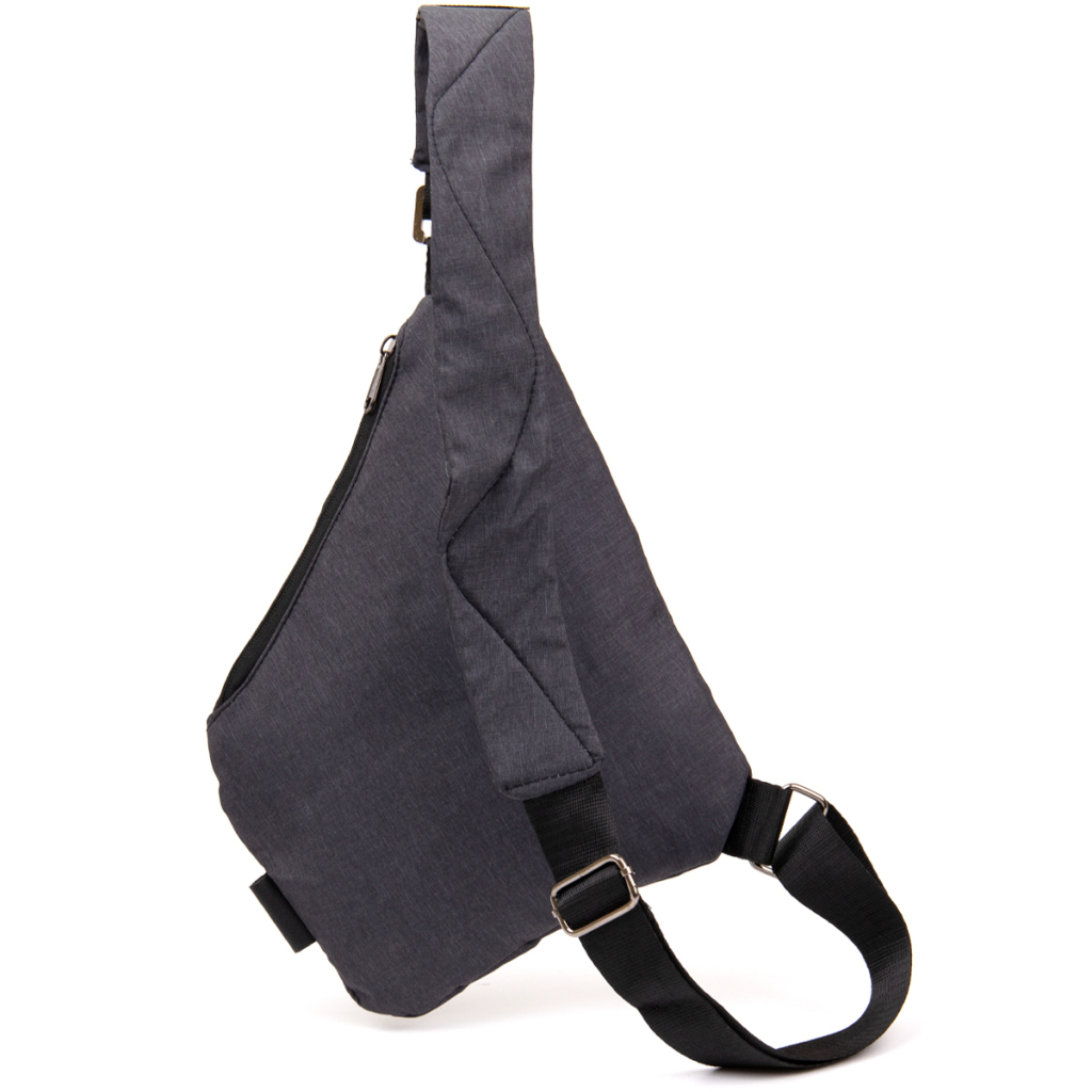 Сумка Vintage Слінг нейлонова Сіра (20558) - зображення 2
