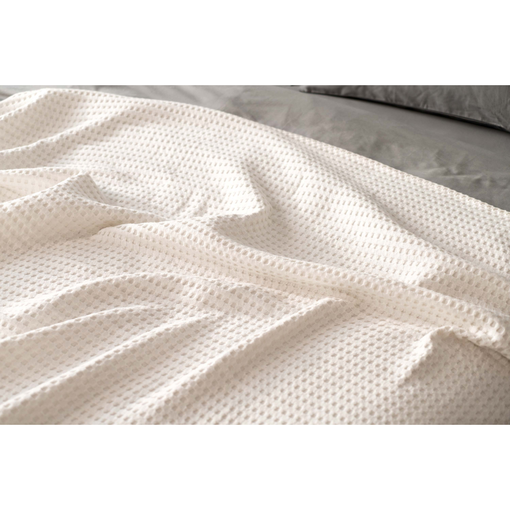 Плед Ardesto Pique 100% бавовна айвори 220х230 см (ART0822PI) - изображение 6