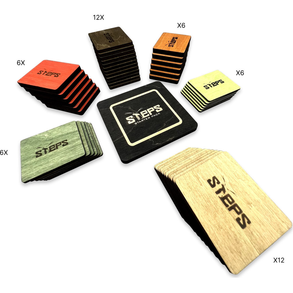 Настільна гра STEPS GAMES Степс. Стартер (Steps Starter Pack) (SG0015) - изображение 12