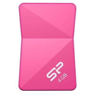 USB флеш накопичувач Silicon Power 4Gb Touch T08 Peach USB 2.0 (SP004GBUF2T08V1H) - зображення 1