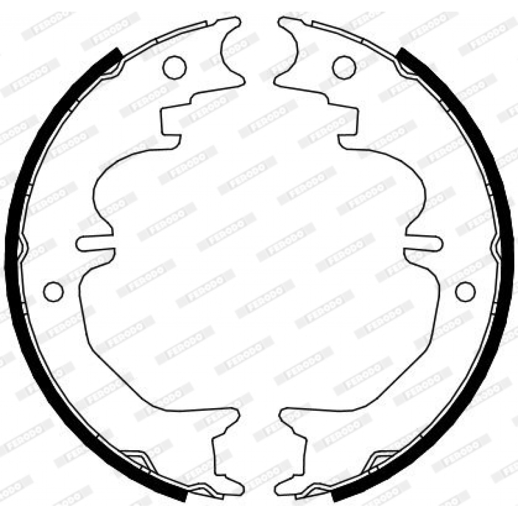 Гальмівні колодки FERODO FSB4120 - зображення 2