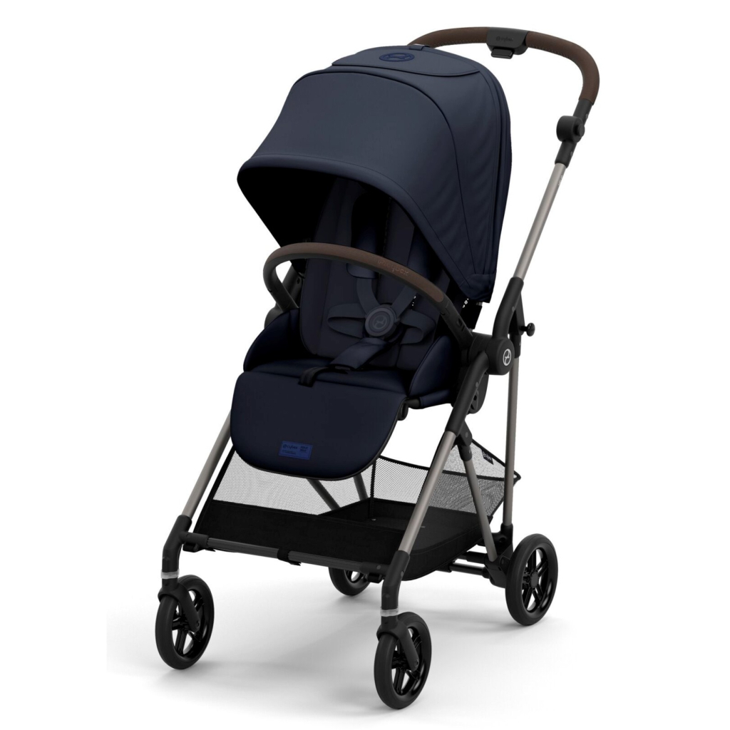 Коляска Cybex Melio Dark Blue З бампером (524000027) - зображення 1