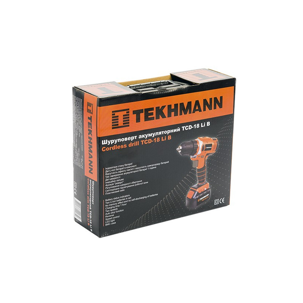 Шуруповерт Tekhmann TCD-18 Li B (844126) - зображення 12