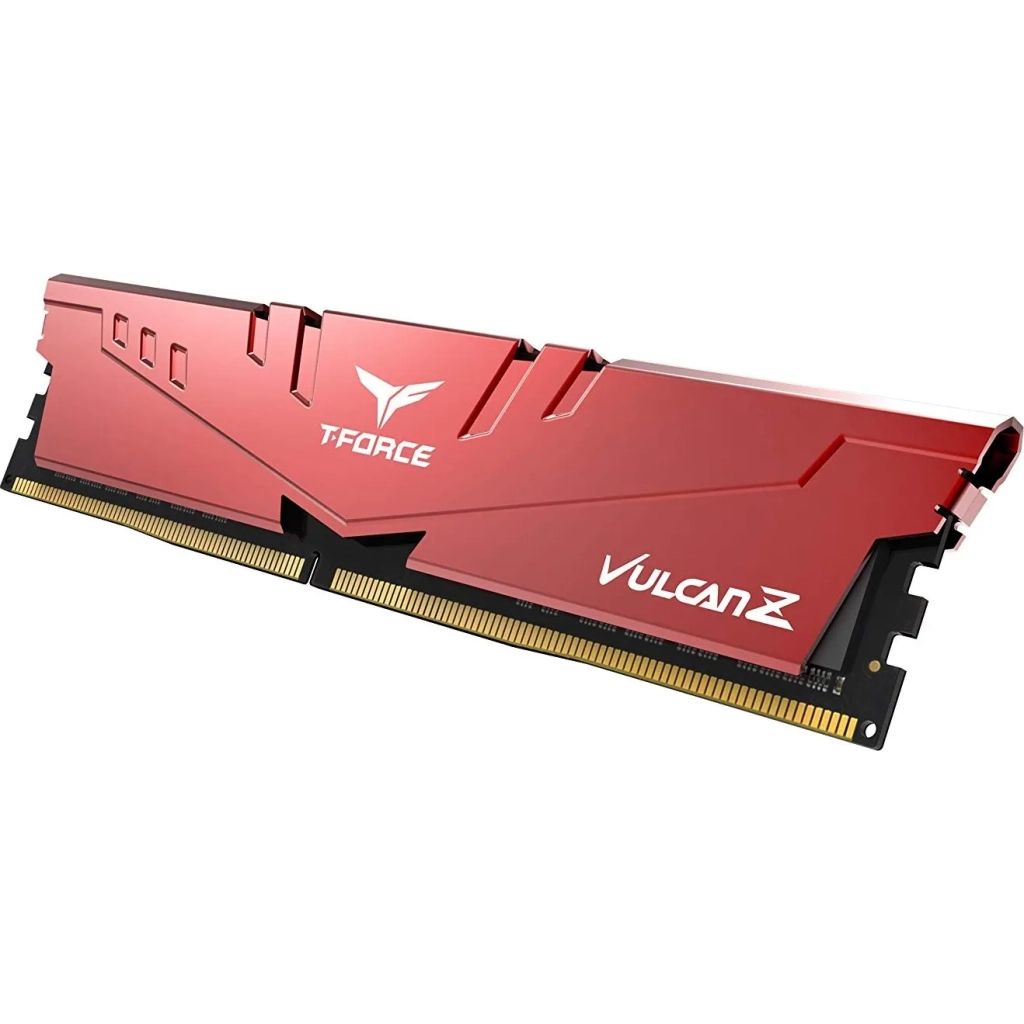Модуль пам'яті для комп'ютера DDR4 16GB (2x8GB) 2666 MHz T-Force Vulcan Z Red Team (TLZRD416G2666C18H01) - зображення 4