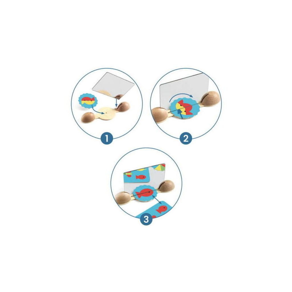 Настільна гра Djeco Дзеркальні картинки (DJ06481) - зображення 3