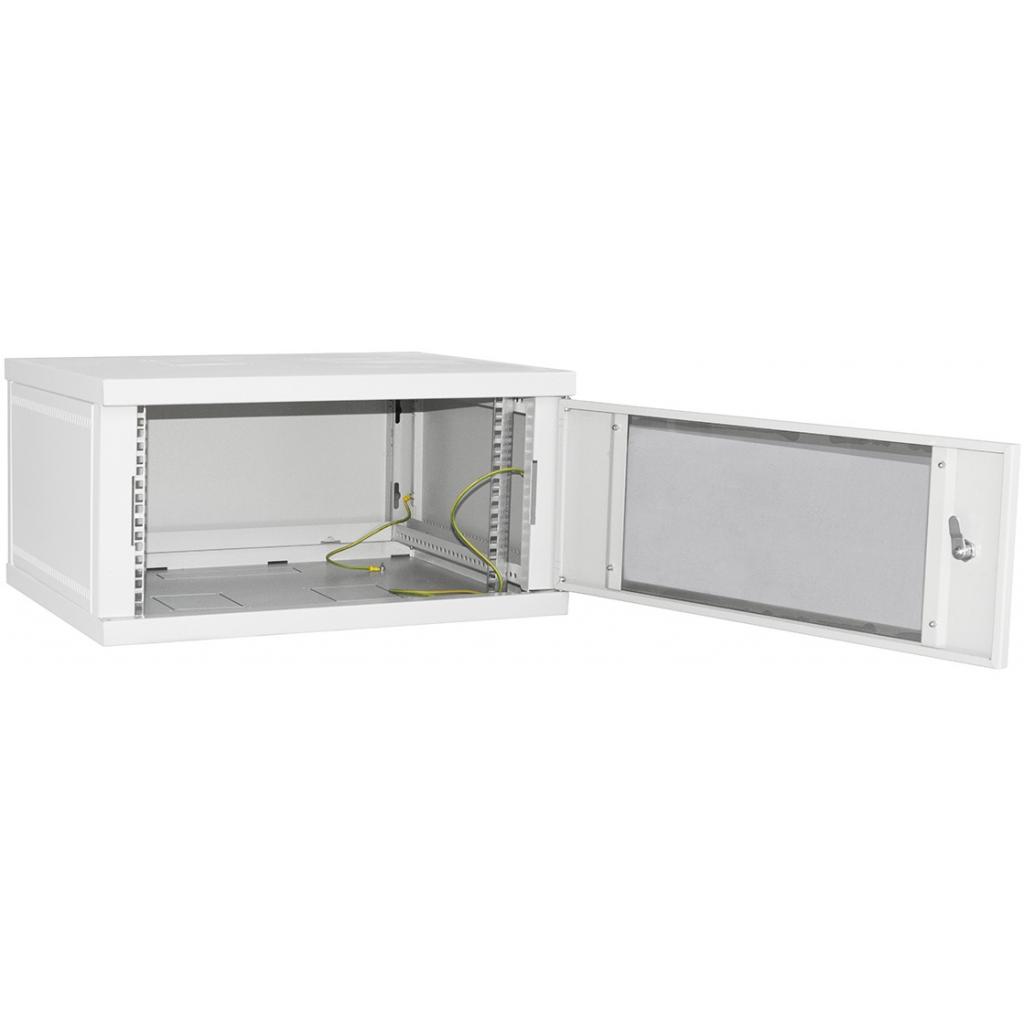 Шафа настінна Ipcom 6U, 600*450, RAL7035 (СН-6U-060х045-ДС-7035) - зображення 3