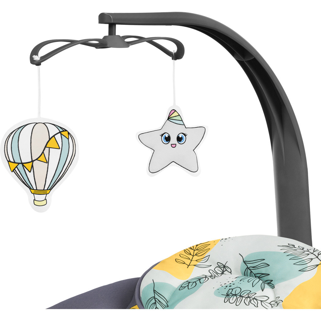 Крісло-гойдалка Lionelo Ralf grey concrete (LO-RALF GREY CONCRETE) - зображення 11