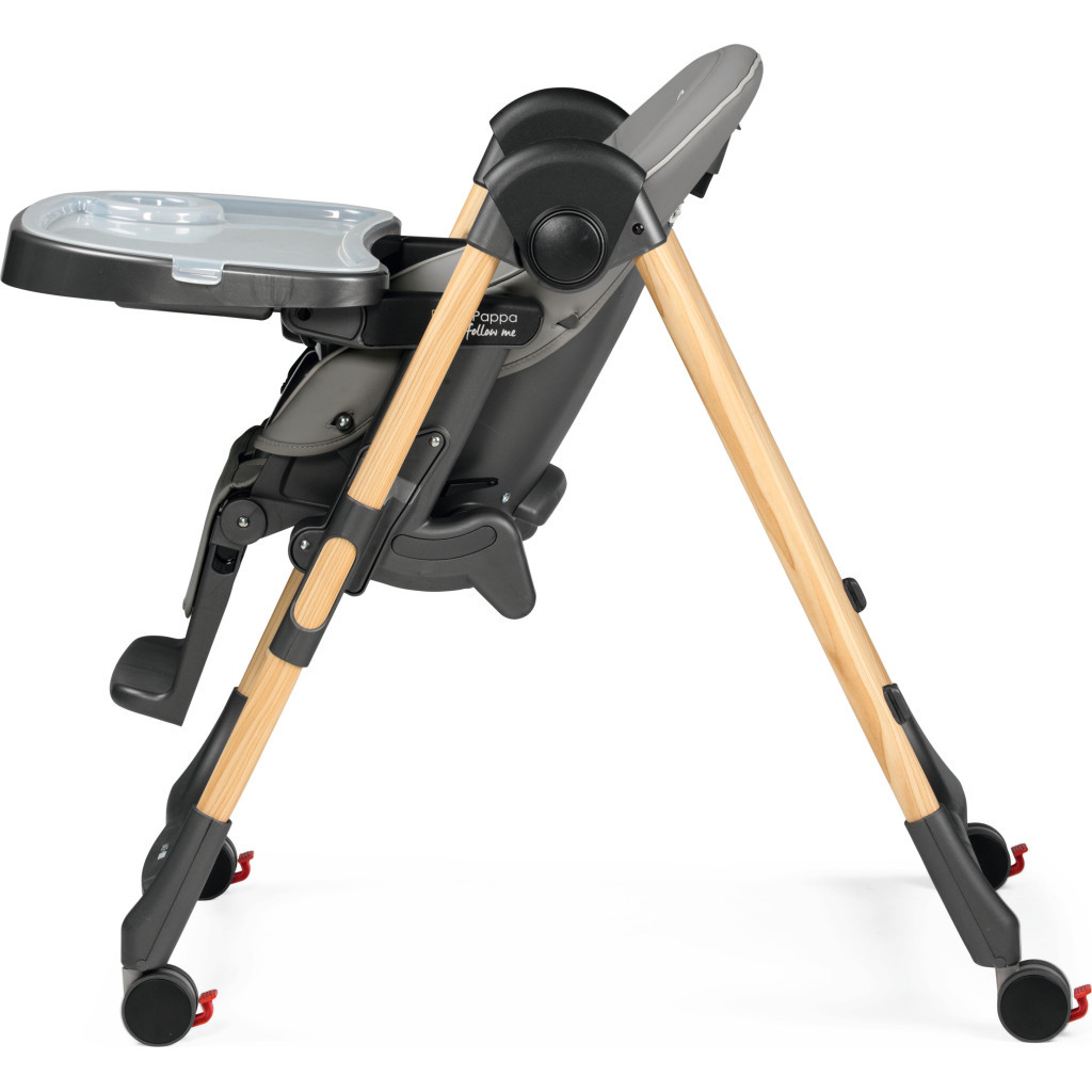 Стілець для годування Peg-Perego Prima Pappa Follow Me Amblance Ice преміум Сірий (IH01000002BL73) - изображение 8