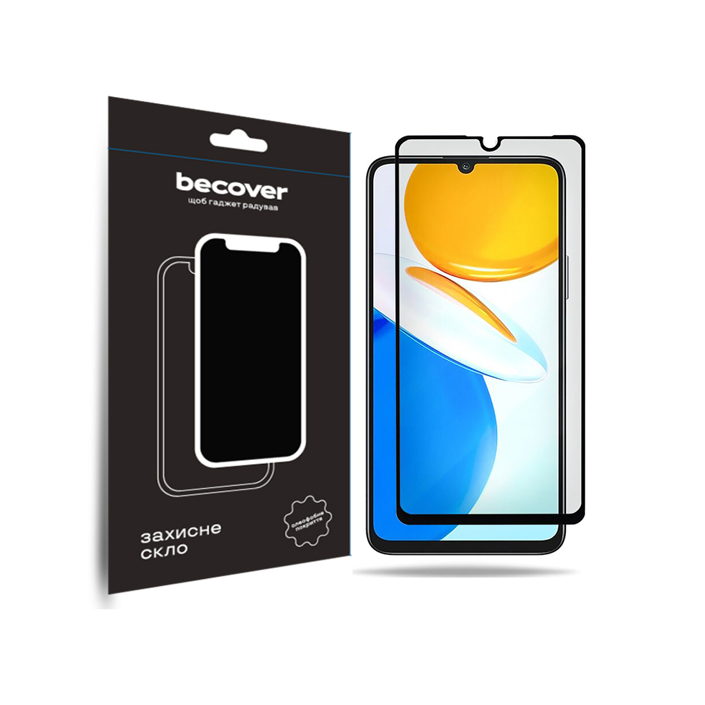Скло захисне BeCover Honor X7/X7A Black (710104) - зображення 1