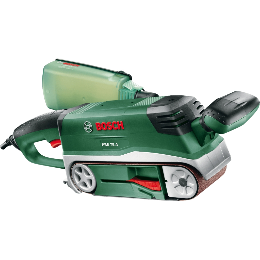 Шліфувальна машина Bosch стрічкова PBS 75 A 710Вт, стрічка 533х75мм, 350м/хв 3.4кг (0.603.2A1.000) - изображение 2