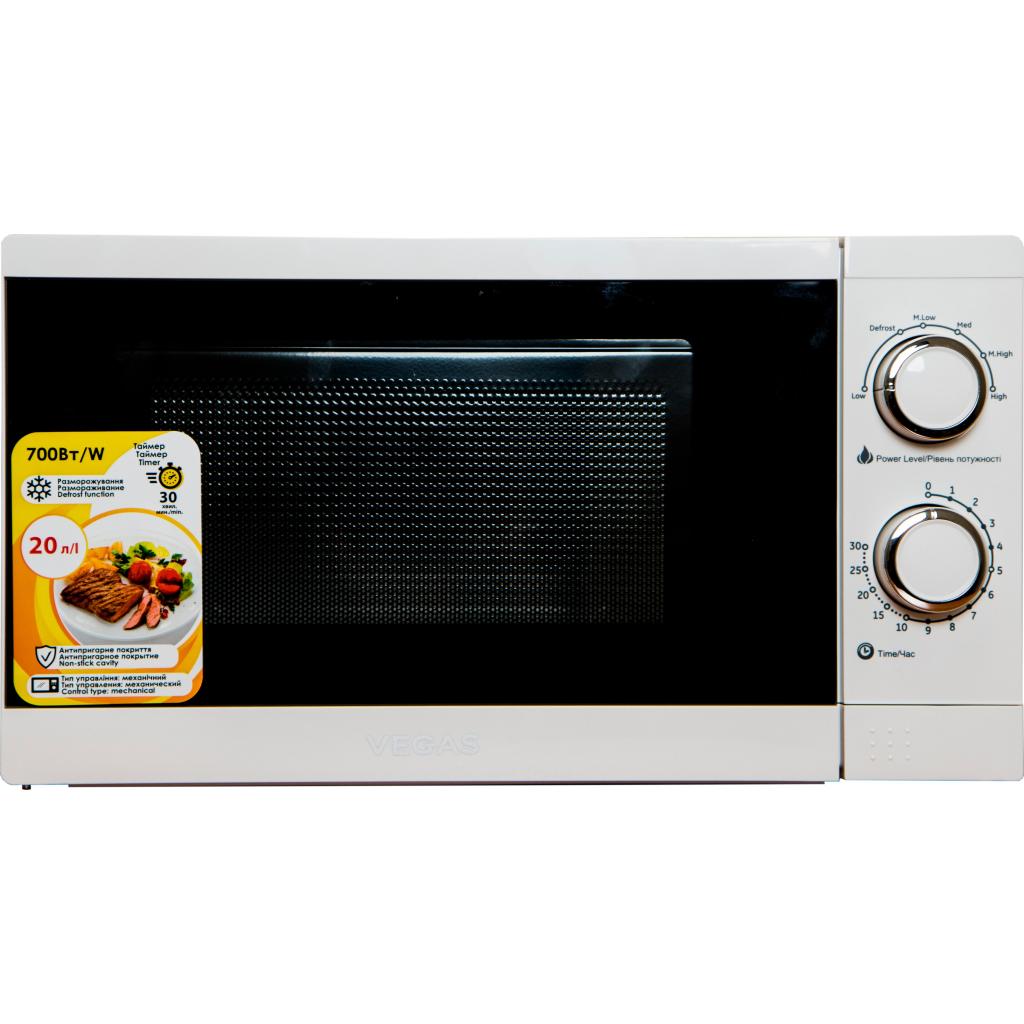 Мікрохвильова піч Vegas VME-2020SL - зображення 1