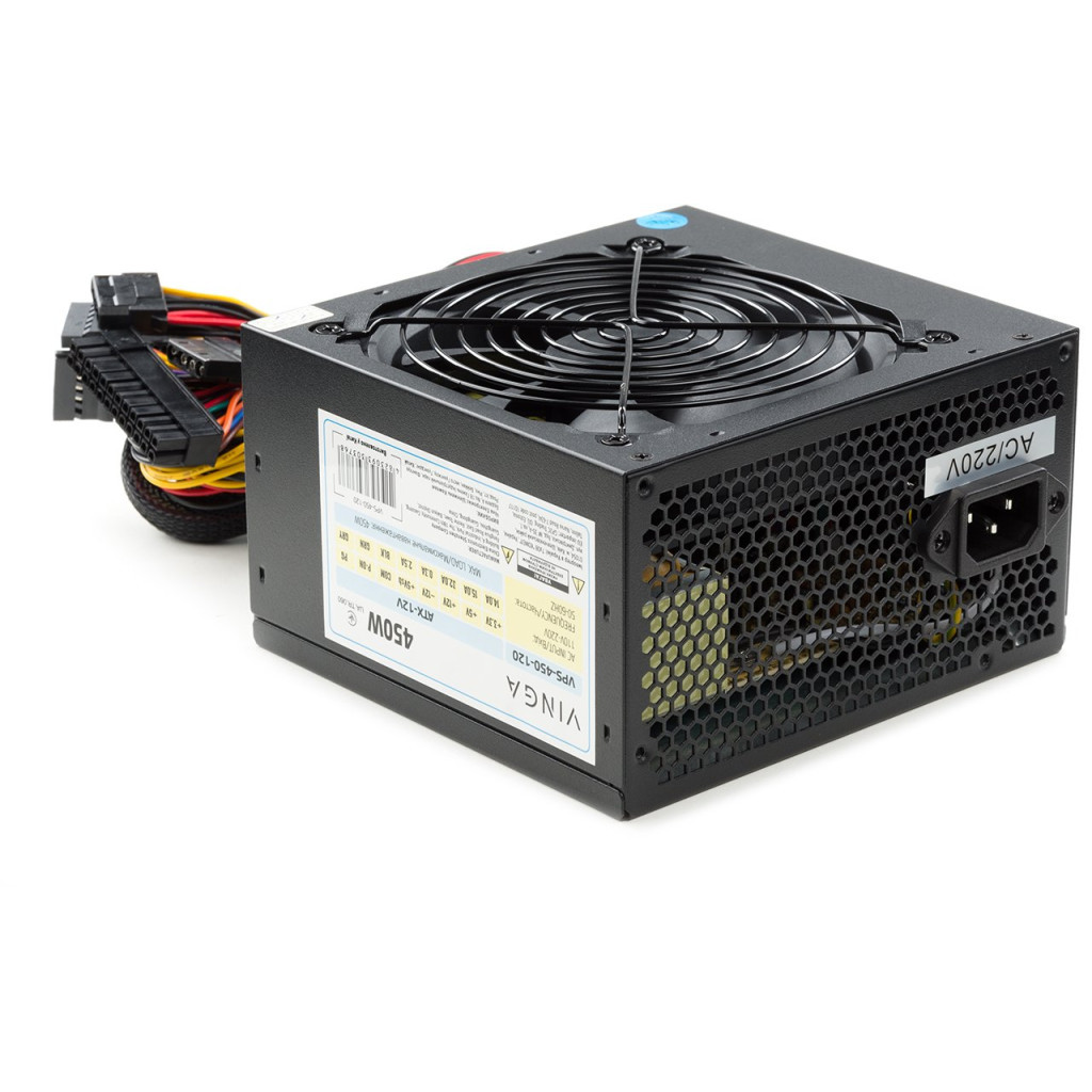 Блок живлення Vinga 450W ОЕМ (VPS-450-120) - зображення 3