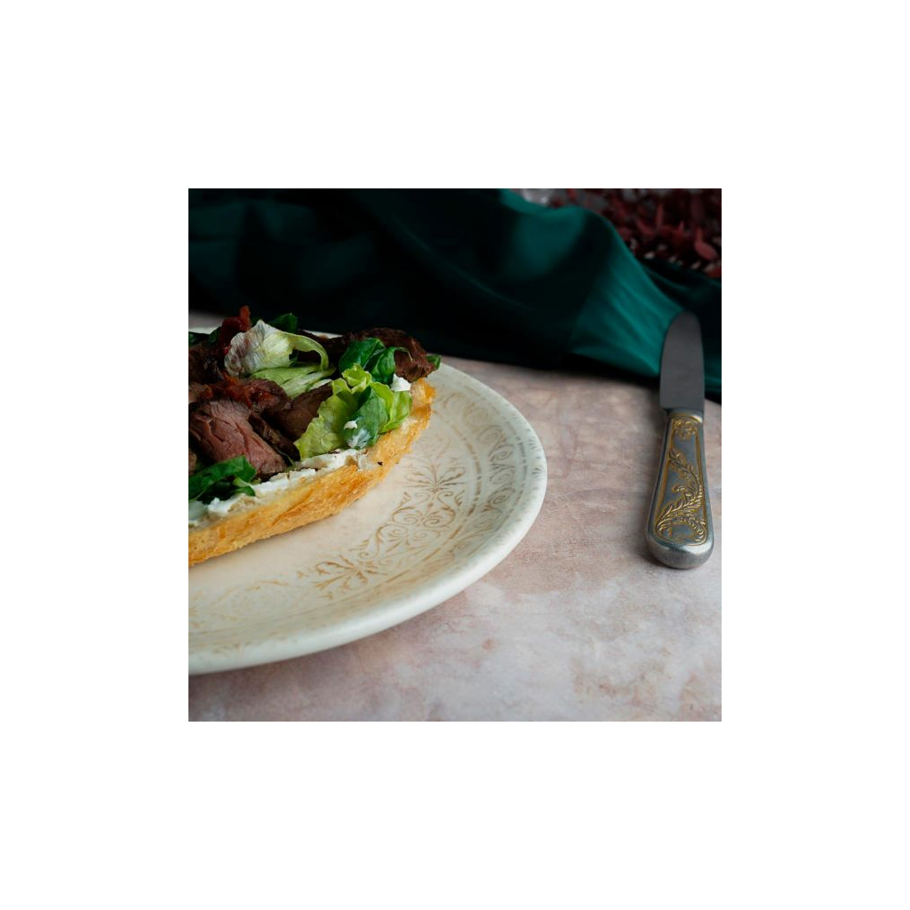 Тарілка By Bone серія "Antico" кругла 25 см (AN-ZT-25-DZ) - зображення 5