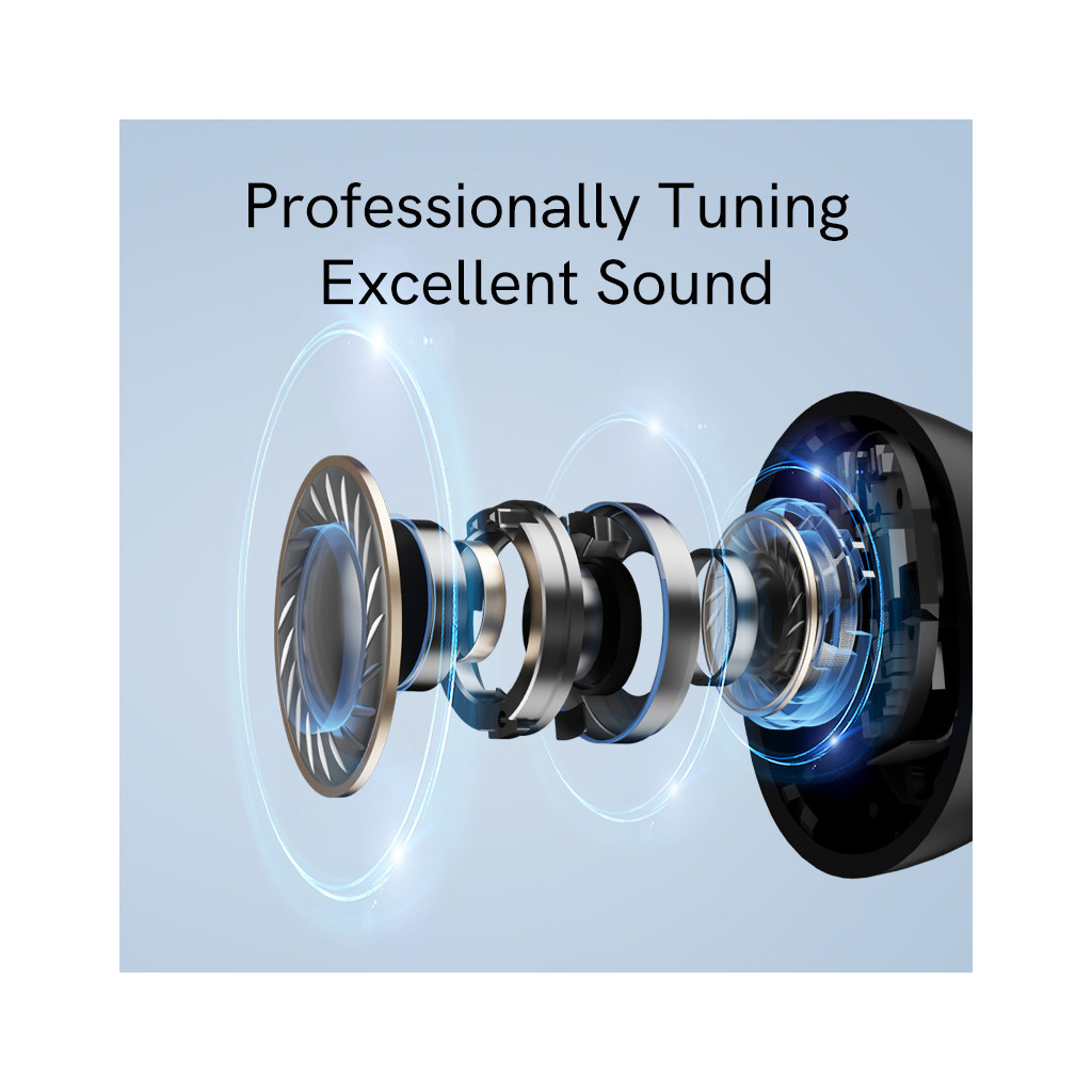 Навушники QCY Arc Buds Lite T27 Moon White (1033259) - зображення 2