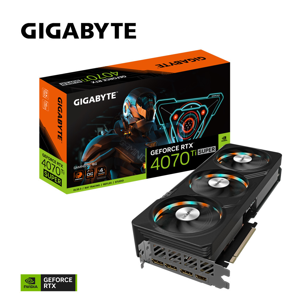 Відеокарта GIGABYTE GeForce RTX4070Ti SUPER 16Gb GAMING OC (GV-N407TSGAMING OC-16GD) - зображення 6