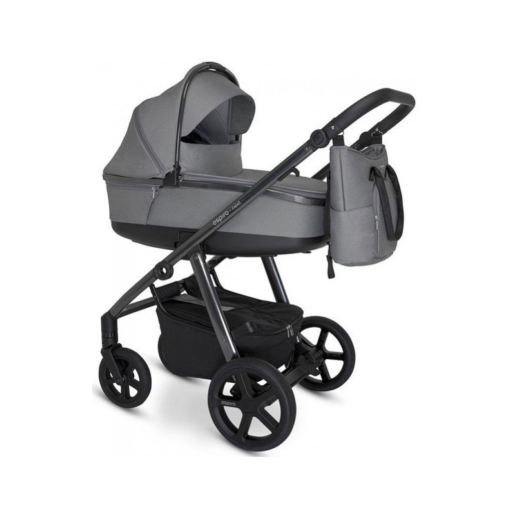 Коляска Espiro 2 в 1 Next Up 627 Chrome Silver Moon (5906724204821) - зображення 1