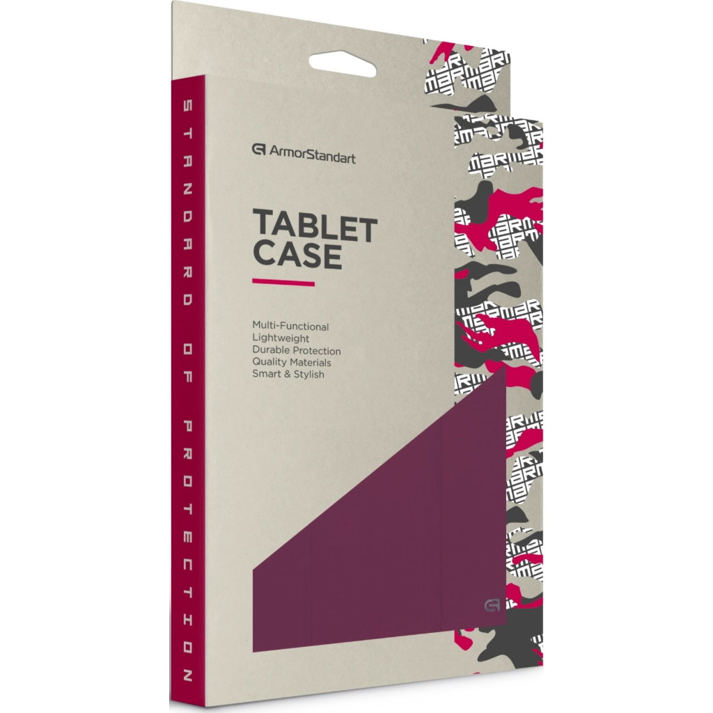 Чохол до планшета Armorstandart Smart Fold Pen Samsung Galaxy Tab S10 FE Plum (ARM85553) - зображення 8