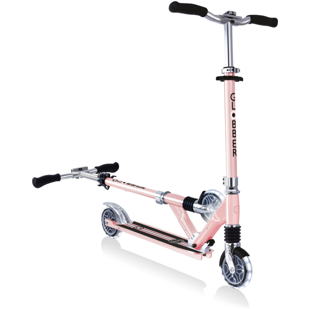 Самокат Globber Flow Element Comfort Lights колеса з підсвічуванням Рожевий (727-210) - зображення 6