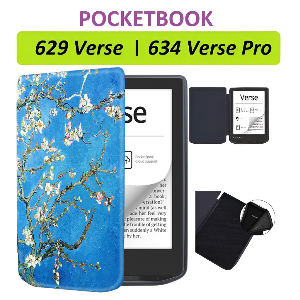 Чохол до електронної книги BeCover Smart Case PocketBook 629 Verse / 634 Verse Pro 6" Spring (710981) - зображення 8