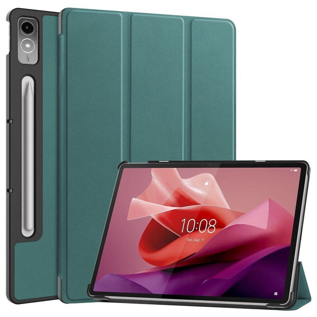 Чохол до планшета BeCover Smart Case Lenovo Tab P12 TB-370FU 12.7" Dark Green (710058) - зображення 4