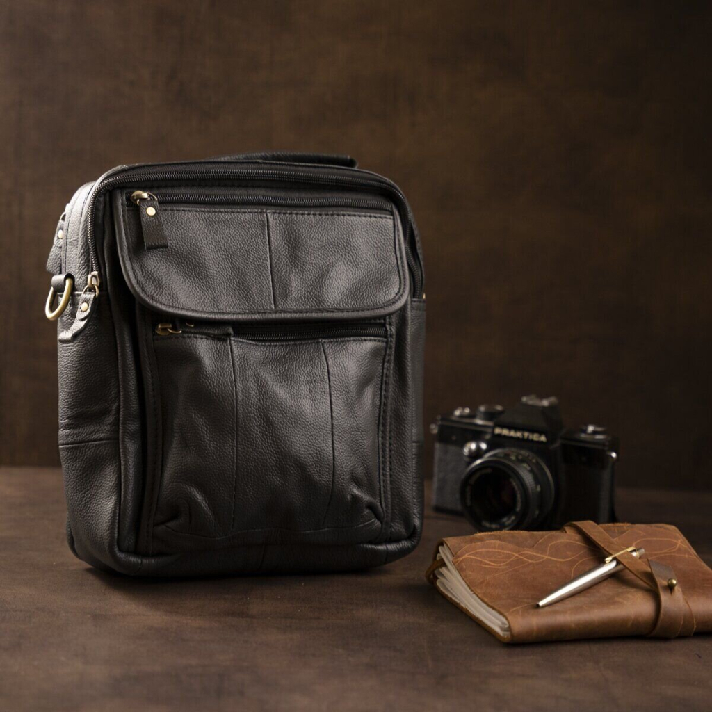 Сумка Vintage Флотар Чорна (14763) - зображення 5