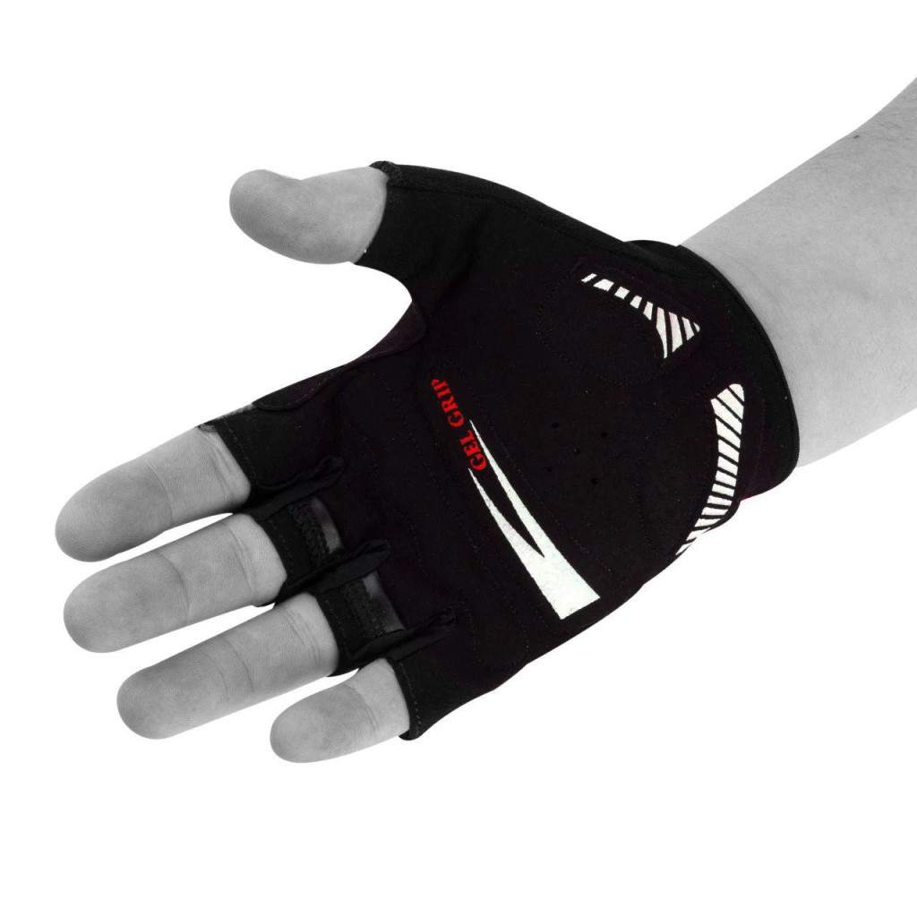 Велорукавиці PowerPlay 5028 Black M (5028_M_Black) - зображення 4