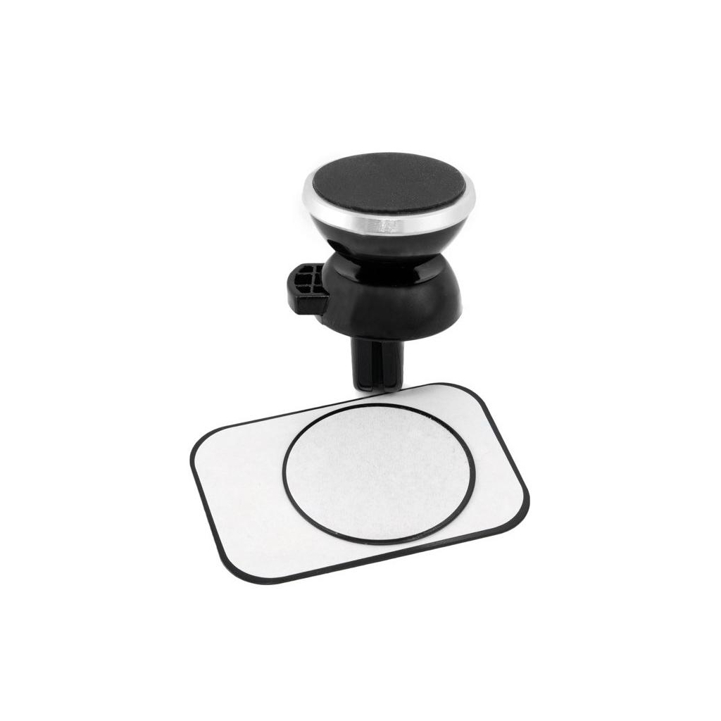 Універсальний автотримач Extradigital Magnetic Holder Black/Silver (CRM4114) - зображення 5