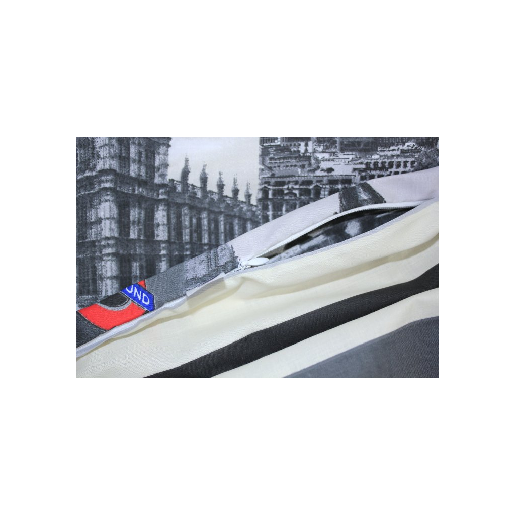 Постільна білизна MirSon Бязь Ranforce Elite 17-0538 London Street 110х140 (2200004659671) - зображення 4