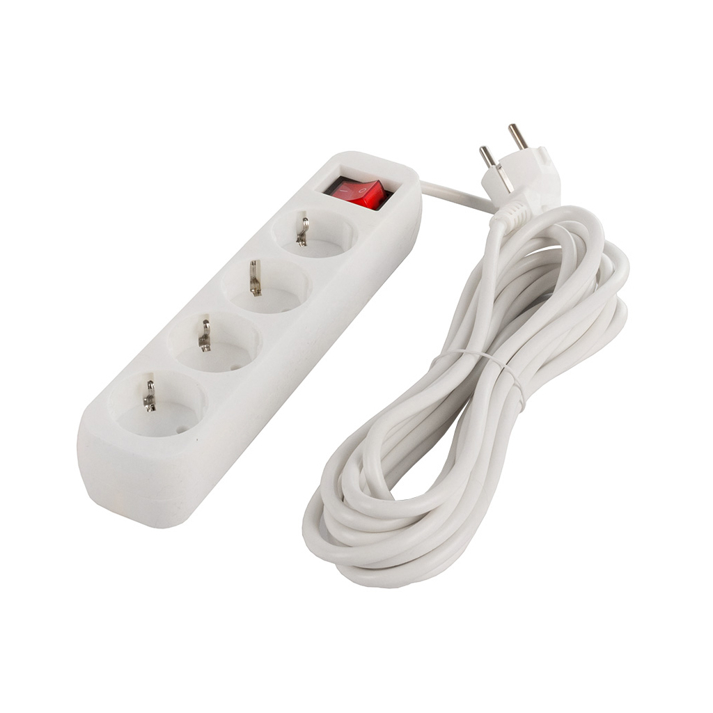 Мережевий фільтр живлення ColorWay CW-PSEA42W/ 2M white (CW-PSEA42W) - зображення 6