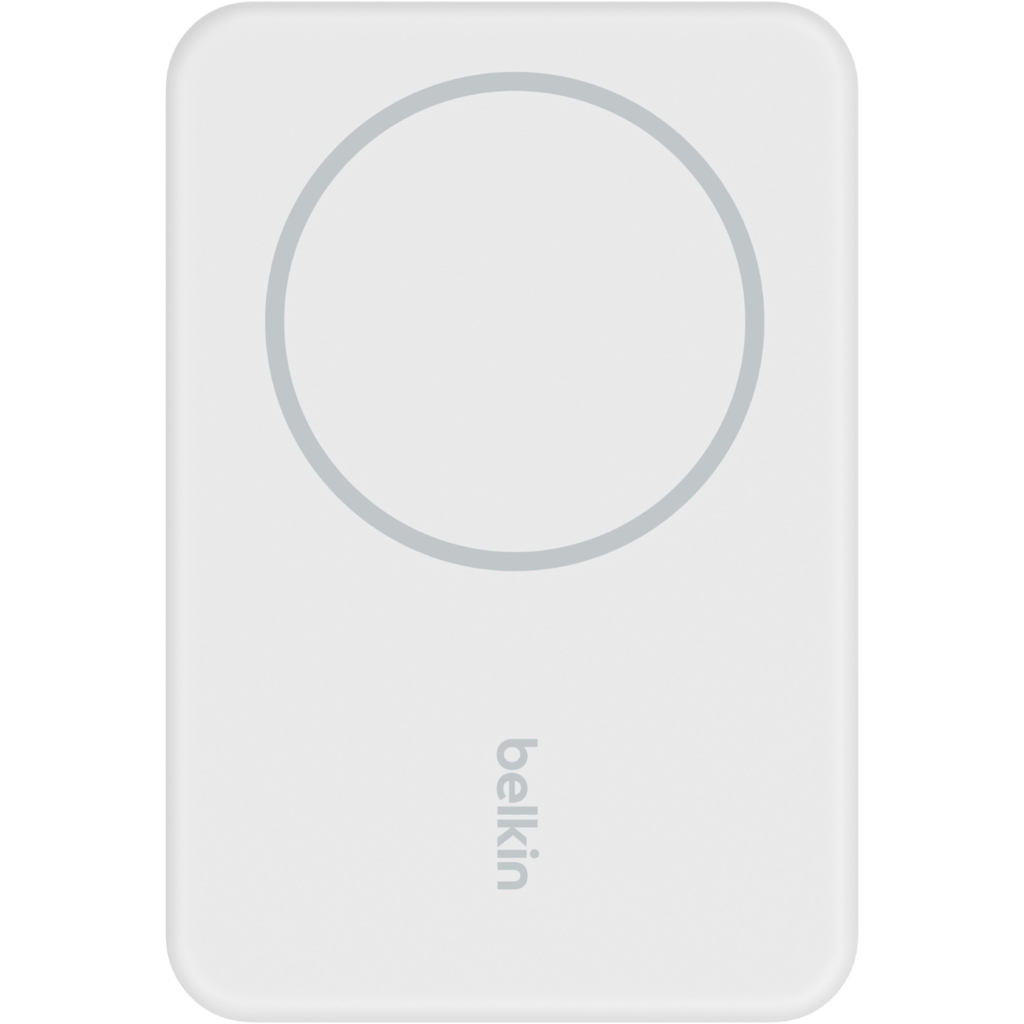 Батарея універсальна Belkin 5000mAh MagSafe Wireless White (BPD004BTWT) - зображення 1