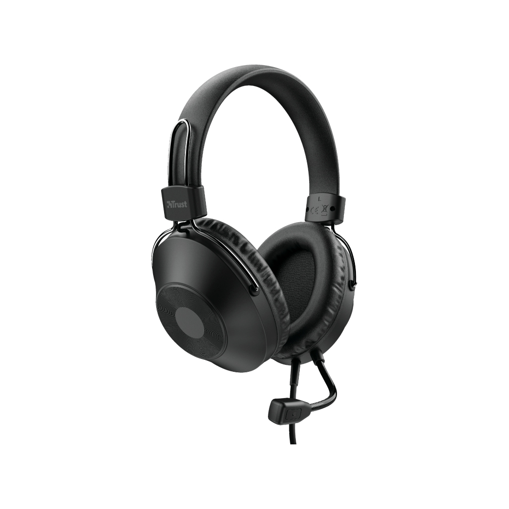 Навушники Trust Ozo Over-Ear USB Headset Black (24132) - зображення 2