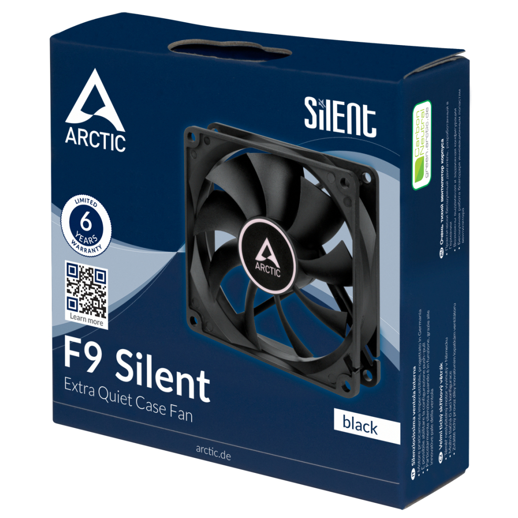 Кулер до корпусу Arctic F9 Silent (ACFAN00211A) - зображення 4