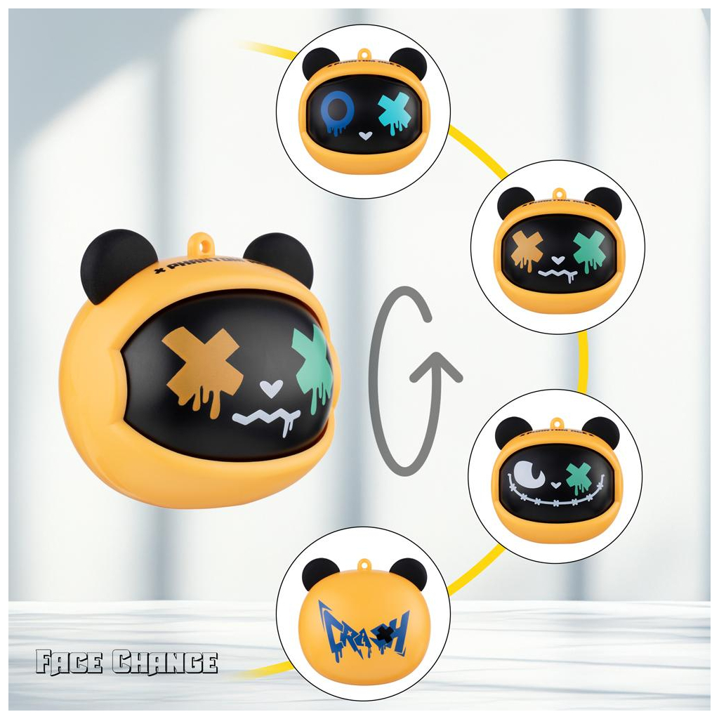 Навушники XoKo G05-face changing TWS Yellow-Black (G05-YEBK) - зображення 5