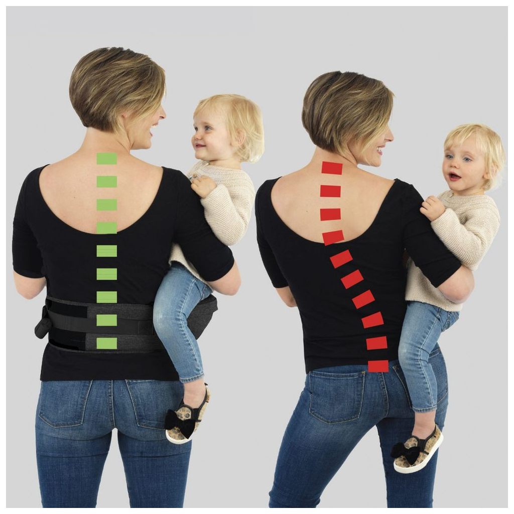 Рюкзак-переноска Chicco Hip Seat, чорний (79147.42) - изображение 3