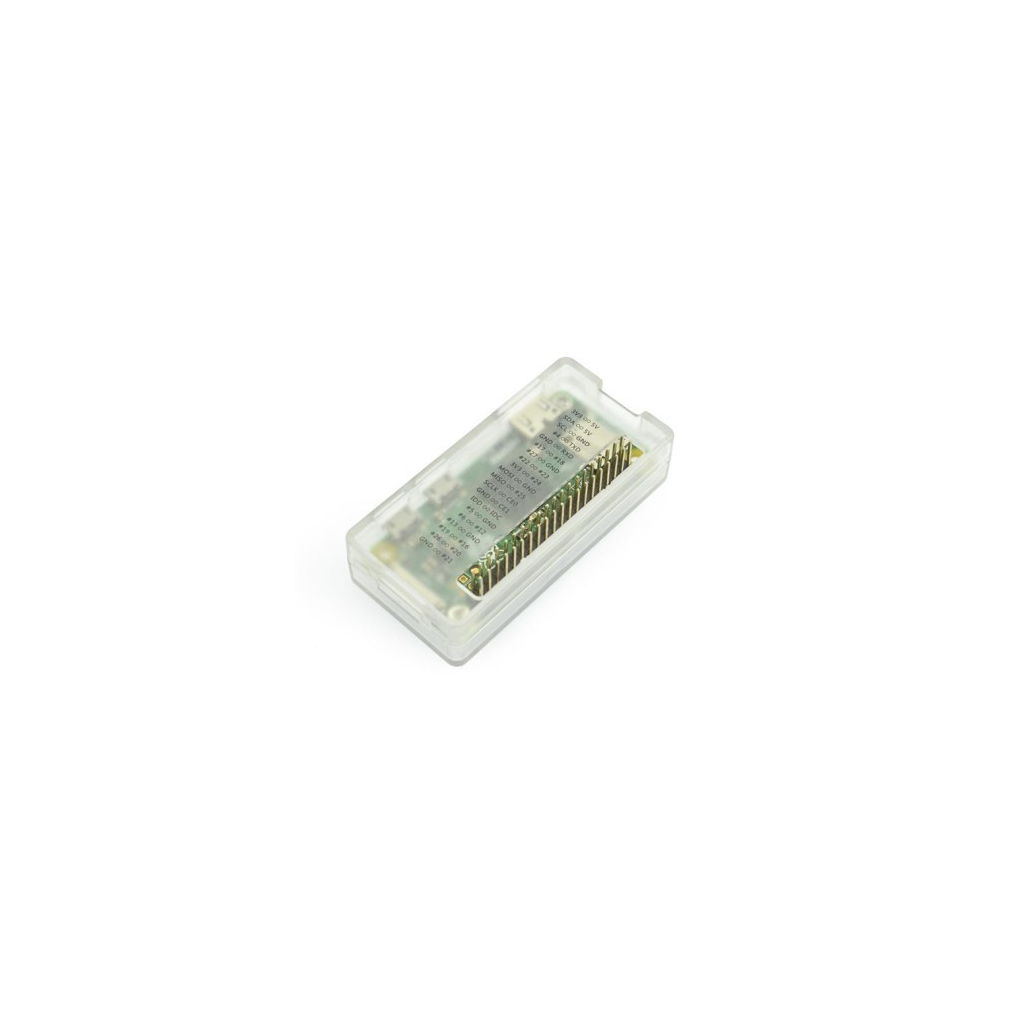 Корпус до промислового ПК Pi HUT for Raspberry Pi Zero Transparent ABS (FIT0604) - изображение 1
