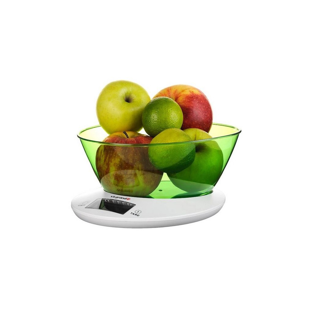 Ваги кухонні Vilgrand VKS-533C green - зображення 1