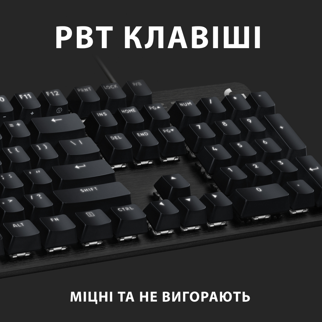 Клавіатура Logitech G413 SE Mechanical Tactile Switch USB Black (920-010438) - зображення 3
