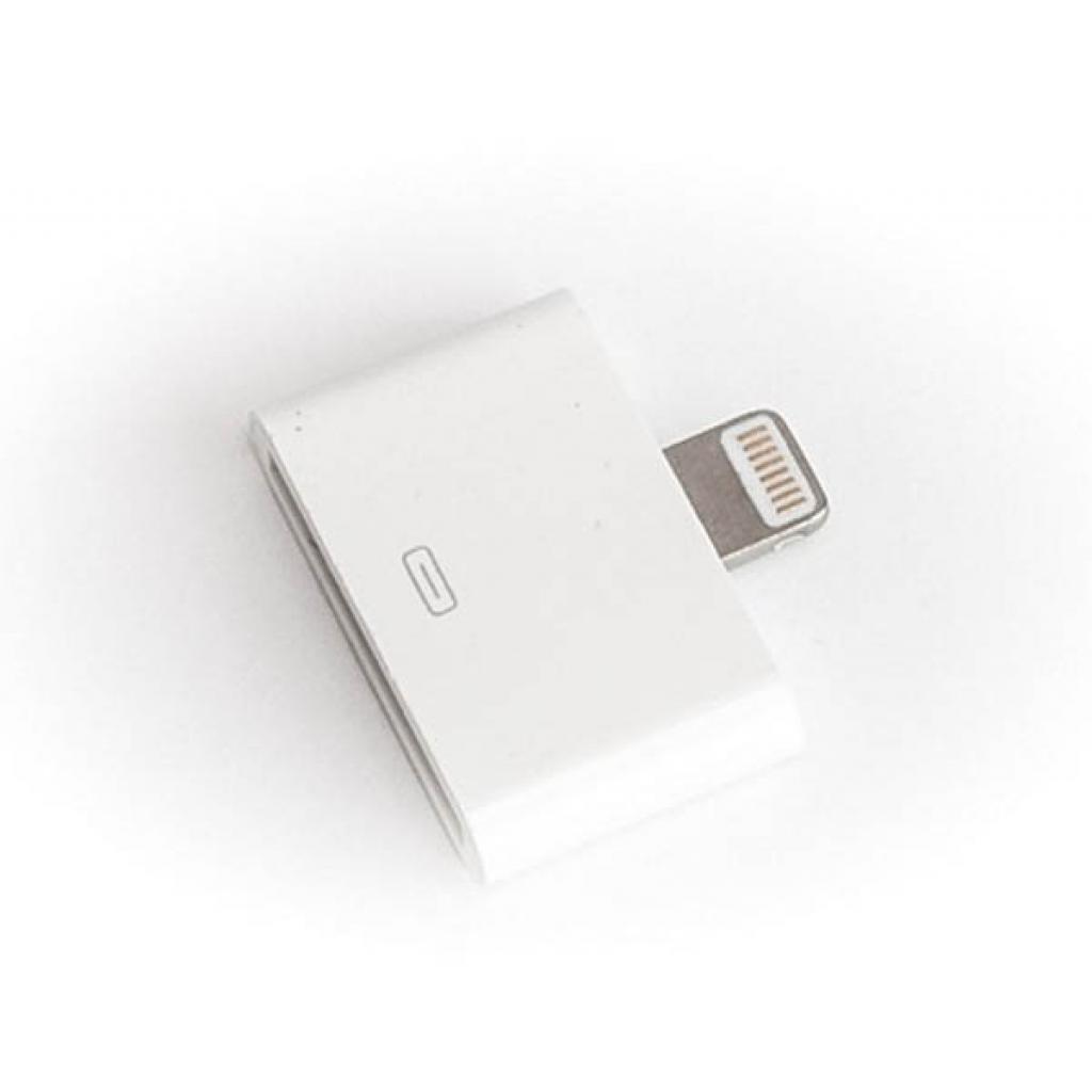 Перехідник PowerPlant Apple Lightning 8-pin to 30-pin Dock Connector (DV00DV4046) - зображення 1