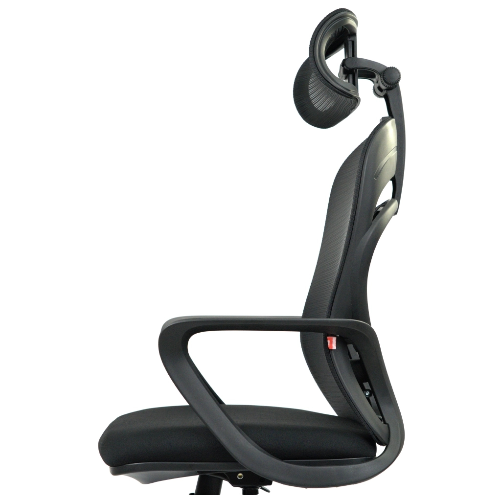 Офісне крісло Аклас Тревізо BL Tilt (UK-809A) Чорний (Чорний) (00136003) - зображення 8