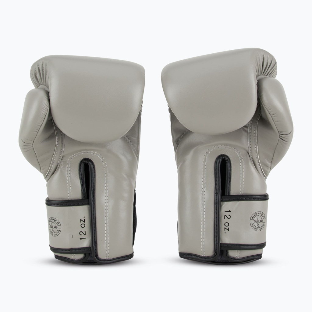 Боксерські рукавички Fairtex BGV14 Grey 12 унцій (бинти в комплекті) (BGV14_12oz_Grey) - зображення 3