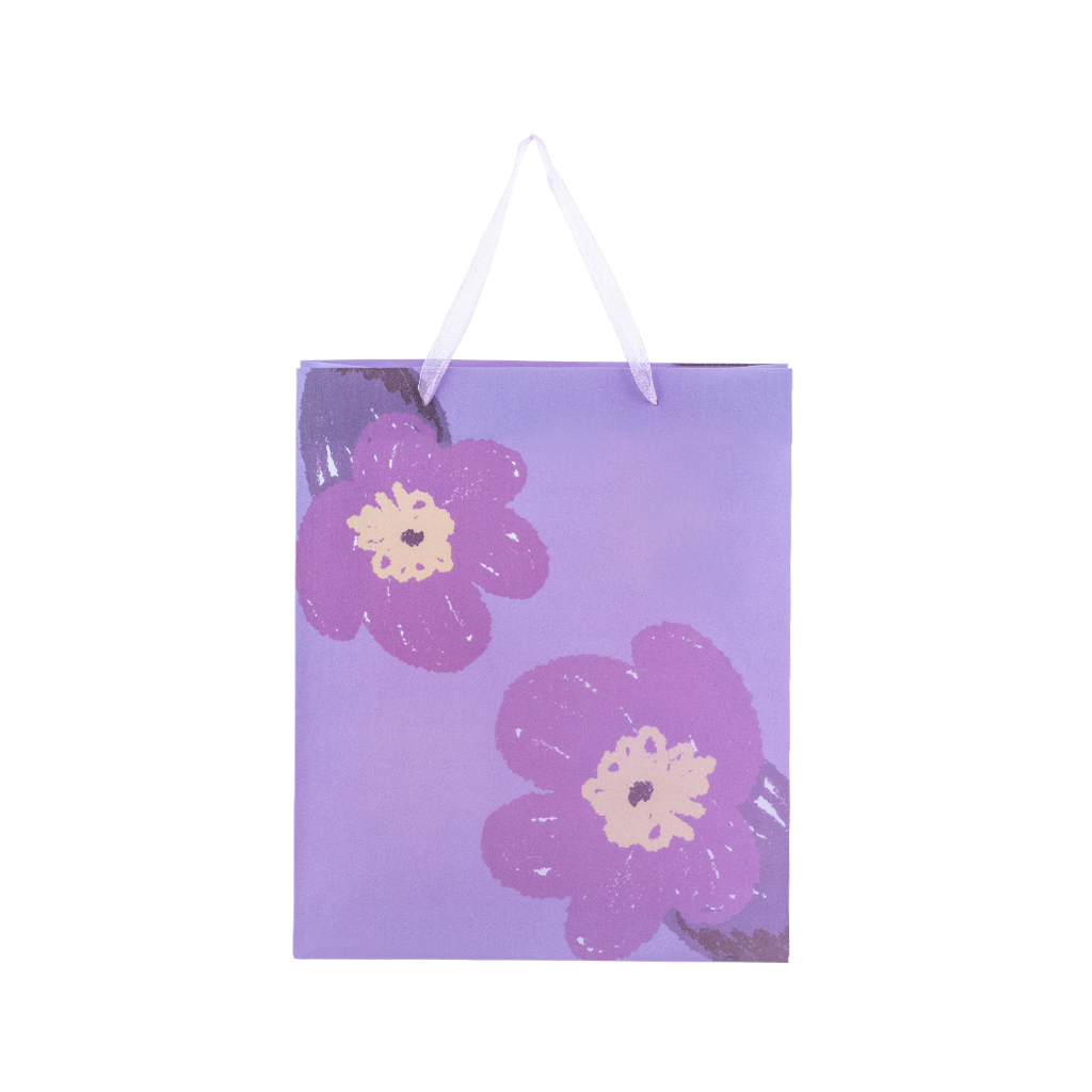 Подарунковий пакет Axent пластиковий Lavender-4, 32х27 см (8504-36-A) - изображение 1