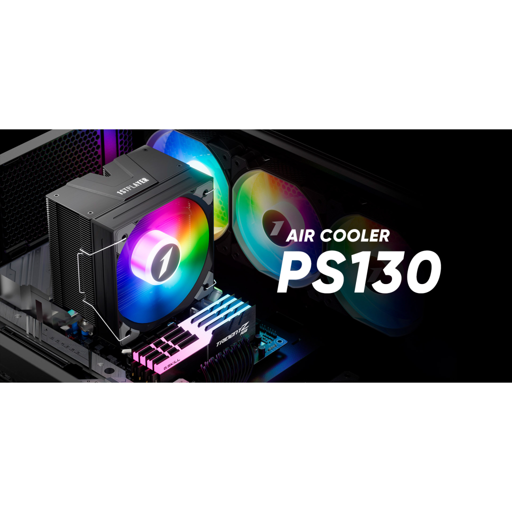Кулер до процесора 1stPlayer PS130-BK - изображение 8