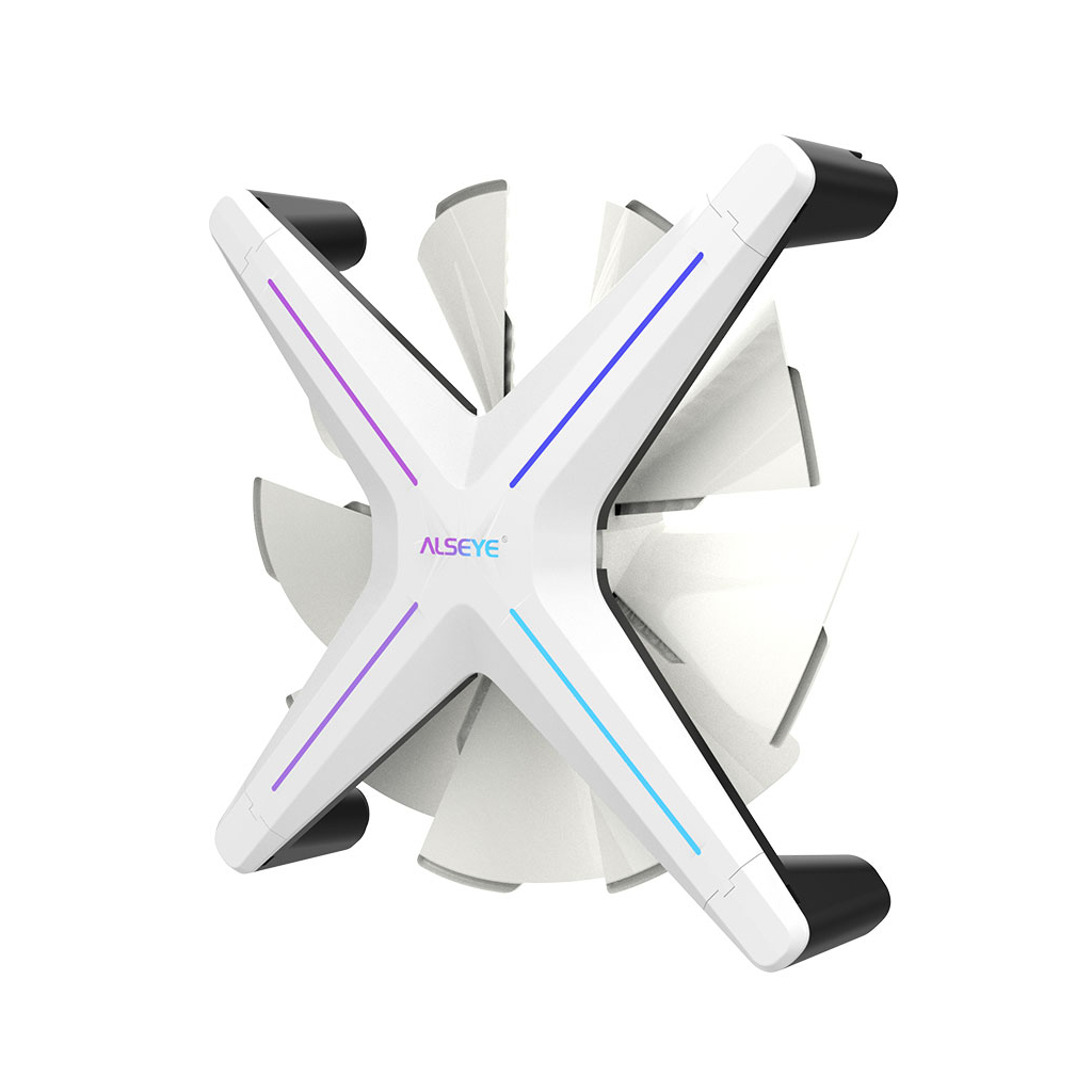 Кулер до корпусу Alseye X12 (White Push) (AS.04.03.0026) - зображення 5