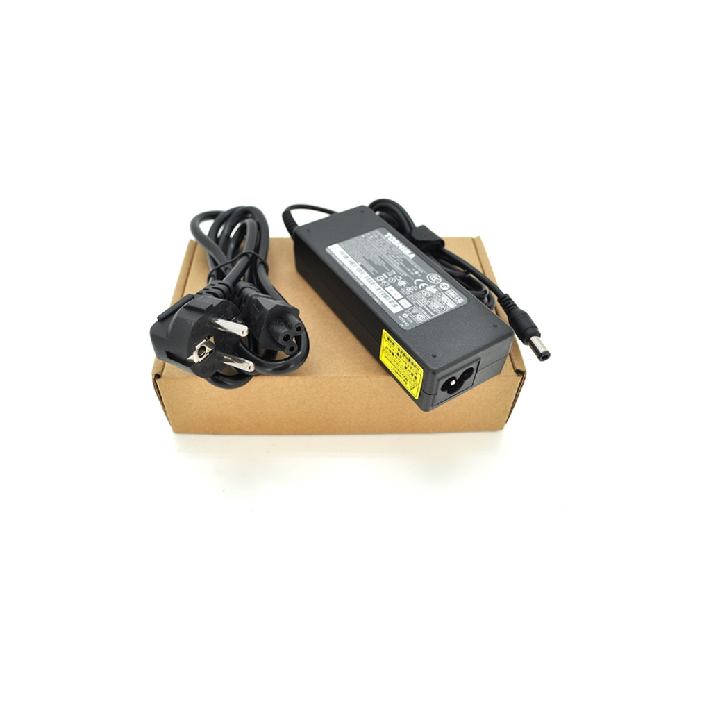 Блок живлення до ноутбуку Merlion TOSHIBA 75W 15V 5A, 6.3*3.0 (26325 / LTO75/15-6,36*3,0) - зображення 1