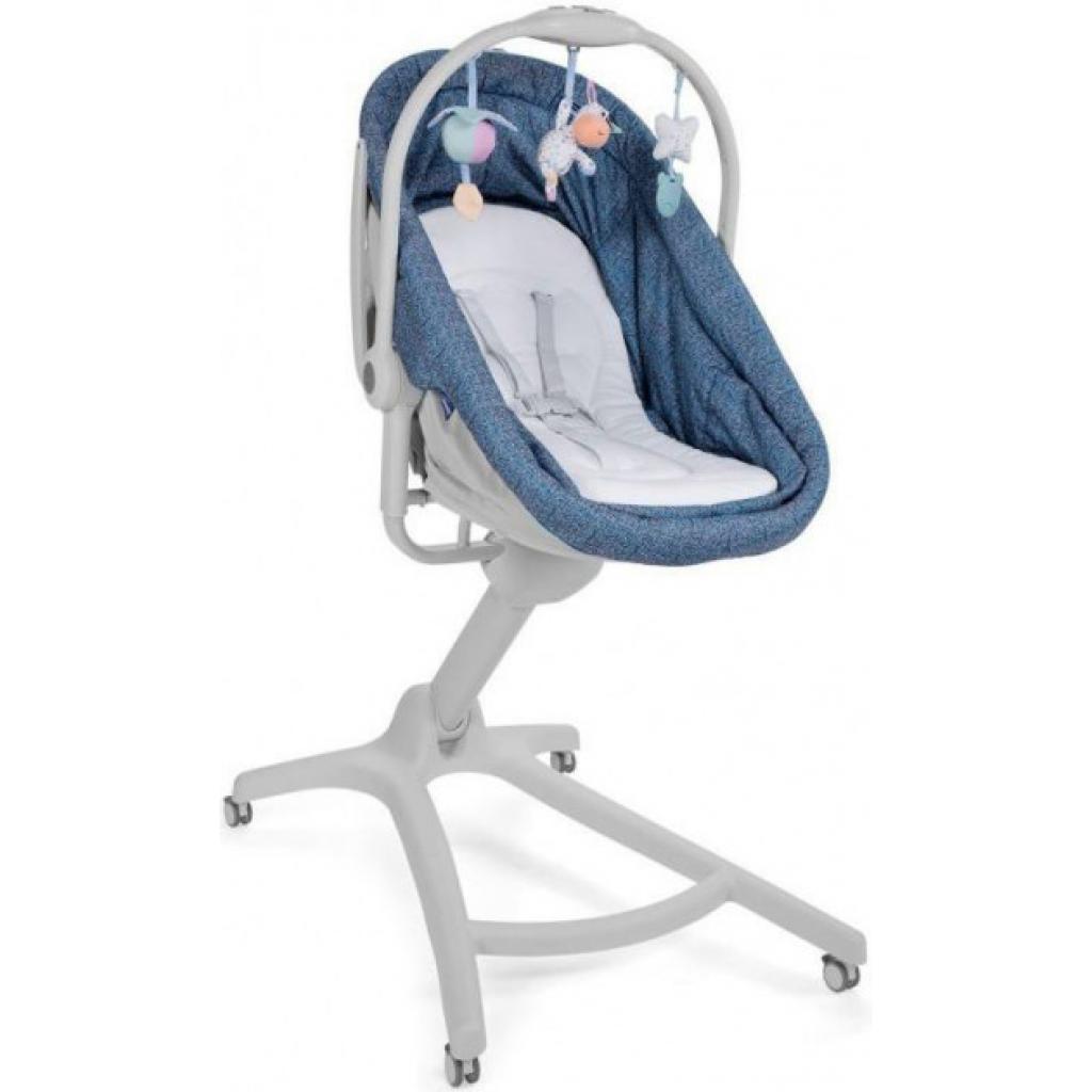 Ліжечко Chicco Baby Hug 4в1 Сіре із синім (79173.00) - зображення 4